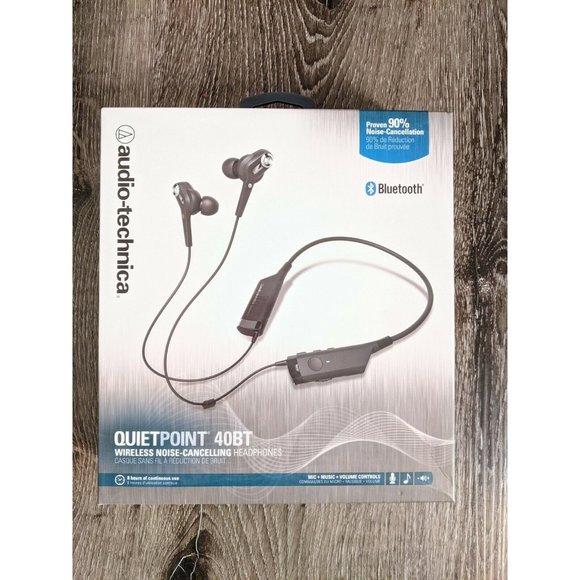 AudioTechnica Headphones Audio Technica Earbuds Bluetooth W Mic